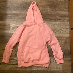 Pink hoodie